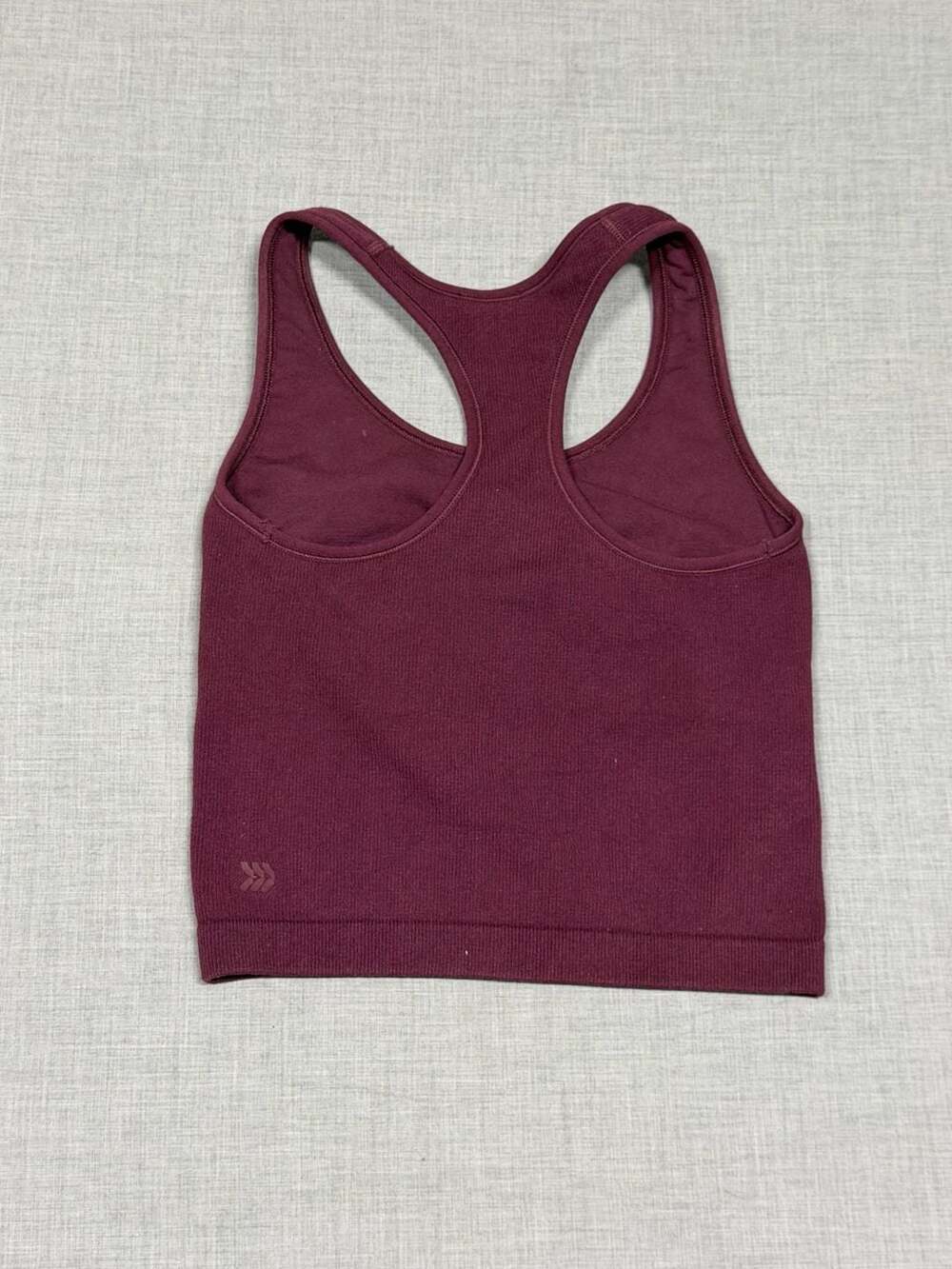 All In Motion Seamless Racerback Cropped Tank Top - Picture 4 of 4